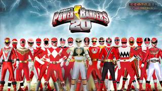 Power Rangers Theme 1 hour mix [upl. by Llenoj]