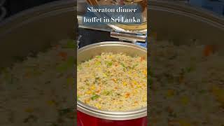 Sheraton dinner buffet in Kosgoda in Sri Lanka 🇱🇰 [upl. by Nenad]