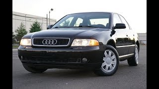 2001 Audi a4 FWD 18L Turbo 5Speed Manual BlackBlack [upl. by Airtemak]