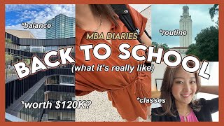 📚 A WEEK IN MY LIFE MBA UT Austin McCombs Real Advices  Crystall Cho [upl. by Serafina945]