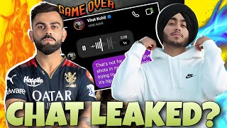 Virat Kohli amp SHUBH Instagram Chat Leaked after Shubh Leo EP Real or Fake [upl. by Mirna]