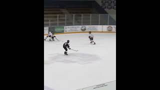 Will Barrick grinds through the defense to score this one hockey sports goals [upl. by Keeley]