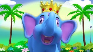 Hathi Raja Kahan Chale  Hindi Rhymes  हाथी राजा कहाँ चले  Kids Channel India  Nursery Rhymes [upl. by Samal]