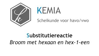 Substitutie Broom met hexaan en hex1een [upl. by Hugo]