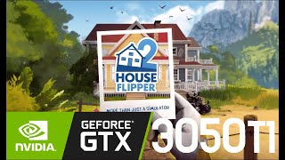 Laptop RTX 3050Ti 4 GB  R7 5800HS  House Flipper 2  Optimal settings [upl. by Toma]