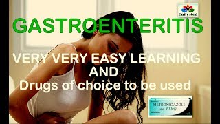 GASTROENTERITIS Very Very Easy learning and Treatment [upl. by Ennaesor]