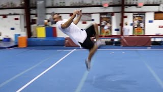 Gainer Flip Practice [upl. by Anomer]