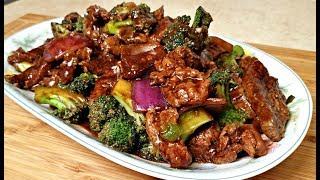 Beef and Broccoli Recipe  How To Make Beef and Broccoli  Chinese Take Out Recipe Idea [upl. by Llerrod81]