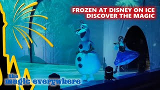 4k Frozen at Disney on Ice  Discover the Magic with Elsa Anna and Olaf [upl. by Razaele809]