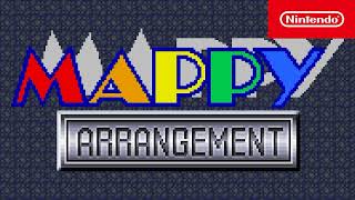 Mappy Arrangement  NTSC Trailer  Nintendo Switch [upl. by Ahseet]