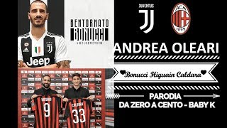 BONUCCI HIGUAIN CALDARA  PARODIA  DA ZERO A CENTO Baby K [upl. by Acireit481]