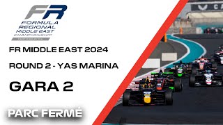 Formula Regional Middle East 2024  Round 2 Yas Marina  Gara 2 [upl. by Min168]