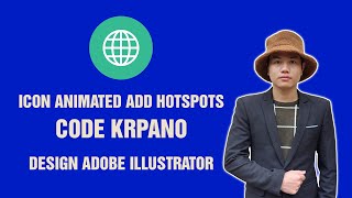 Krpano Tutorial  How to Use Animated Hotspot Icons with Adobe Illustrator [upl. by Hgielsel]