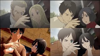 MAD Attack On Titan V1 V2 MMD x Baccano OP Parody Comparison [upl. by Oler]