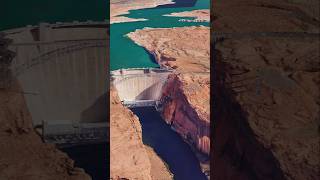 4k Drone View  Glen Canyon Dam USA usa drone photography [upl. by Aliekat]