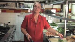 Lidia Bastianich prepares a 5 meal in 5 minutes [upl. by Lytsirhc265]