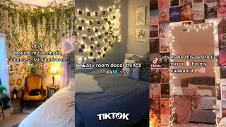 Aesthetic DIY room decor  Tiktok compilation ✨ [upl. by Mendive238]