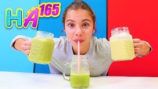 Hayal Ailesi Polen smoothie yapıyor Yemek yapma videosu [upl. by Oys687]