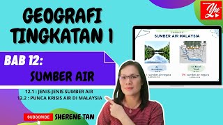 GEOGRAFI TINGKATAN 1 BAB 12  SUMBER AIR 121122 [upl. by Ainessej]