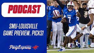 SMU vs Louisville game preview predictions with Hayden Howerton  SMU Football Subscriber Mailbag [upl. by Maye]