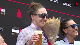 2022 Memorial Hermann IRONMAN Texas Womens Pro Race Recap [upl. by Ollecram]