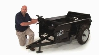 Ground Drive Classic Manure Spreader  Product Details  By ABI [upl. by Alecram]