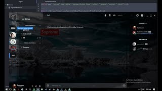 Supreme Discord Theme [upl. by Wolliw]