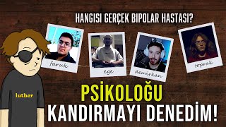 PSİKOLOĞU KANDIRMAYI DENEDİM ROSENHAN DENEYİ Tuniboi [upl. by Pigeon389]