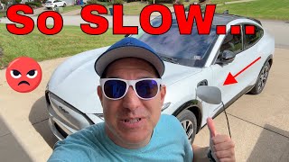 Why Is Ford MachE Charging So SLOW [upl. by Nnylhtak]