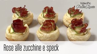 VideoPic  Rose alle zucchine e speck [upl. by Foscalina987]