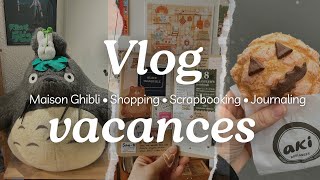 🍁 Vlog vacances 3 Maison Ghibli • haul sostrene grene • journaling scrapbooking amp pancakes 🥞 [upl. by Anilrahc402]