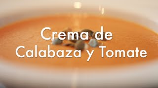 Crema de calabaza y tomate  Recetas para Halloween ✅ [upl. by Zach]