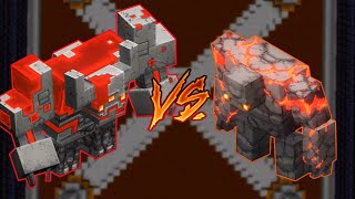 Redstone Monstrosity Vs Redstone Golem  1165 Minecraft Mob Battle [upl. by Rosenthal811]