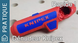 Accessoire pratique  Pince à dénuder Knipex Ergostrip [upl. by Reeta]