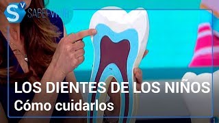 ¿Cómo cuidar los dientes de los niños  Lucía Galán responde en Saber Vivir [upl. by Nairod724]