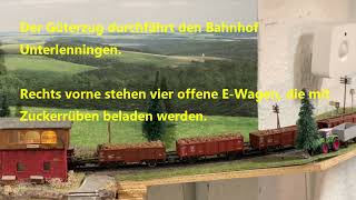 Cargo Bedienung Bahnhof Renchen  früher nannte man es Übergabe [upl. by Zigmund]