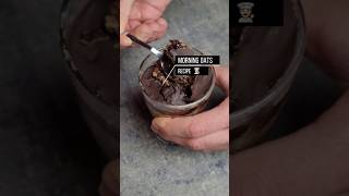 🥣 Recette Morning Oats Choco 🥣 recipe recettesimple gourmand healthy snack fibres nutrition [upl. by Harias237]