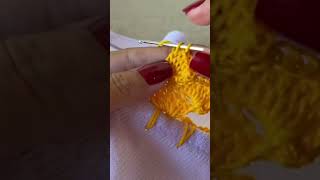 BARRADO EM CROCHÊ PARA PANO DE PRATO FÁCIL DE FAZER barradoemcrochê croche 🧶❤️ [upl. by Sedaiuqlem]