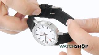 Mens Mondaine Stop2Go Watch A5123035816SBB [upl. by Knowling]