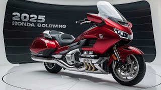 2025 Honda Goldwing Review The King of Touring Motorcycles Just Got Better [upl. by Nelli]