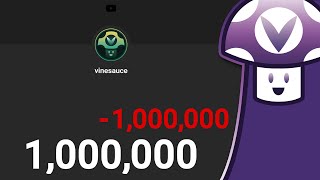 Vinesauce Vinny LOSES 1 Million Subscribers live on stream [upl. by Culberson722]