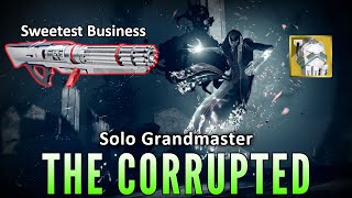 Solo Grandmaster Nightfall  The Corrupted Titan Berserker Destiny 2 [upl. by Lladnyk]