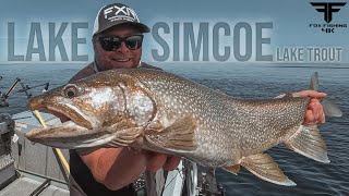 CATCH more LAKE SIMCOE LAKE TROUT NOW Baits Location Depth Water Temp and MORE [upl. by Enttirb]