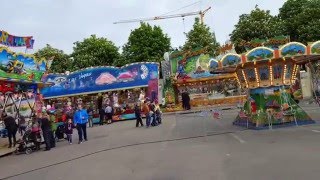 Volksfest Neustadt an der Donau Rundgang 2016 [upl. by Derry237]