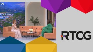 Ana Vukazić  RTCG Jutarnji program  26052024 [upl. by Beeck]