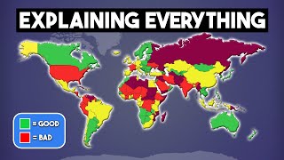 The WORLD Explained in 30 Maps [upl. by Namien]