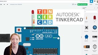 Blink an LED With Arduino in Tinkercad [upl. by Margaretha]