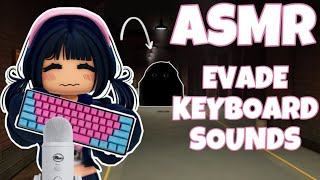 Roblox ASMR 🍓 but its Evade Keyboard ASMR CREAMYY [upl. by Reifel]