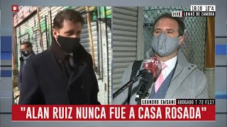 Espionaje ilegal quotMquot El exespía Alan Ruiz declaró en los tribunales de Lomas de Zamora [upl. by Atkinson]