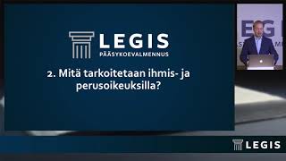 Legiksen Johdantokurssi osa 13 Perus ja ihmisoikeudet [upl. by Nisay]